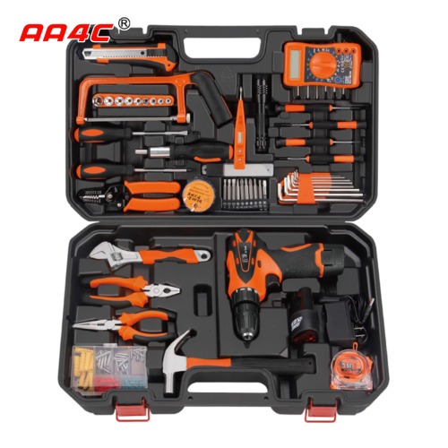 AA4C 128PCS cordless drill tool kit A5-P2128