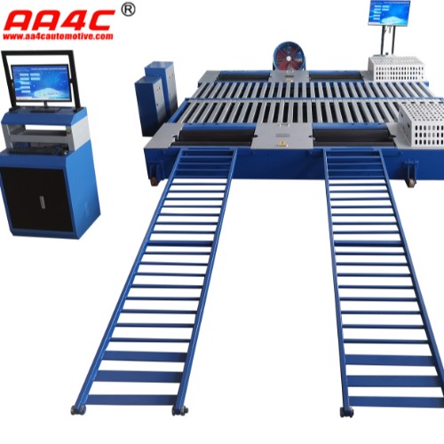 3 axis 6 roller truck chassis dynamometer automobile chassis performance detecting machine 