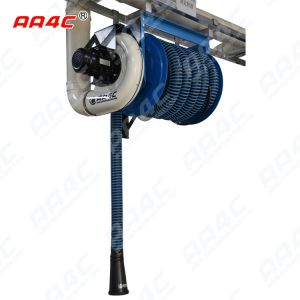 AA4C car exhaust extracting system auto vehicle exhaust wall installed simple edition with single dual control customize size