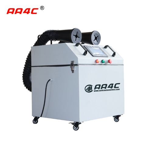 AA4C Mobile Exhaust fume Extract Cart Mobile Onground Exhaust Gas Collection Purifier Cart Workshop Emission Collection