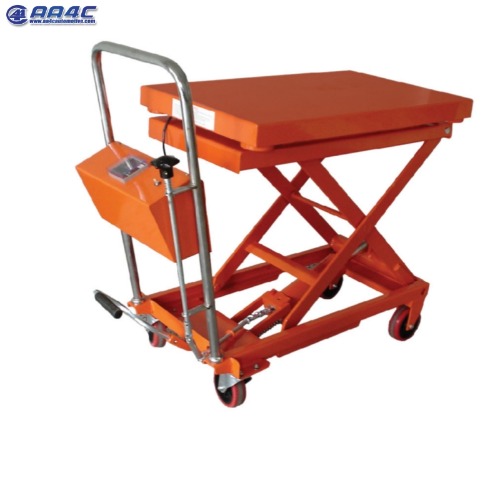 AA4C Light electric lift table truck