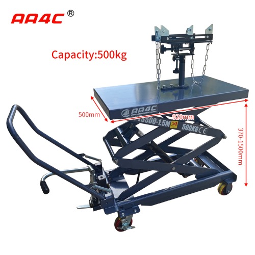 EV Battery Pack Lifting Platform with jack  500kg 1550mm pneumatic electrical AA-DJ500/1550