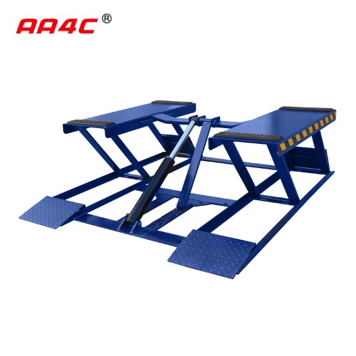 AA4C Low rise scissor car lift 2.5T 620mm AA-MR620  with single cylinder 