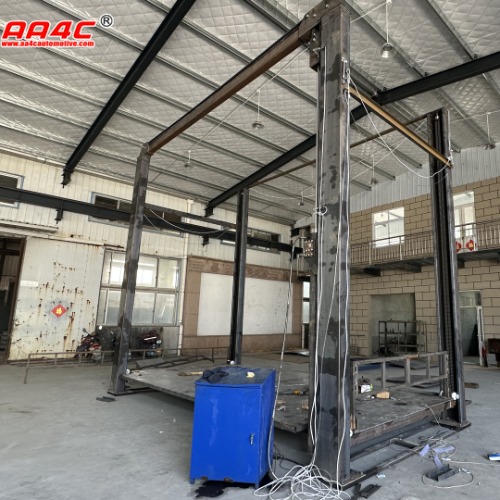 AA4C Oil cylinder +Chain drive high rise 4 post lift 3.5M high 3T capacity 