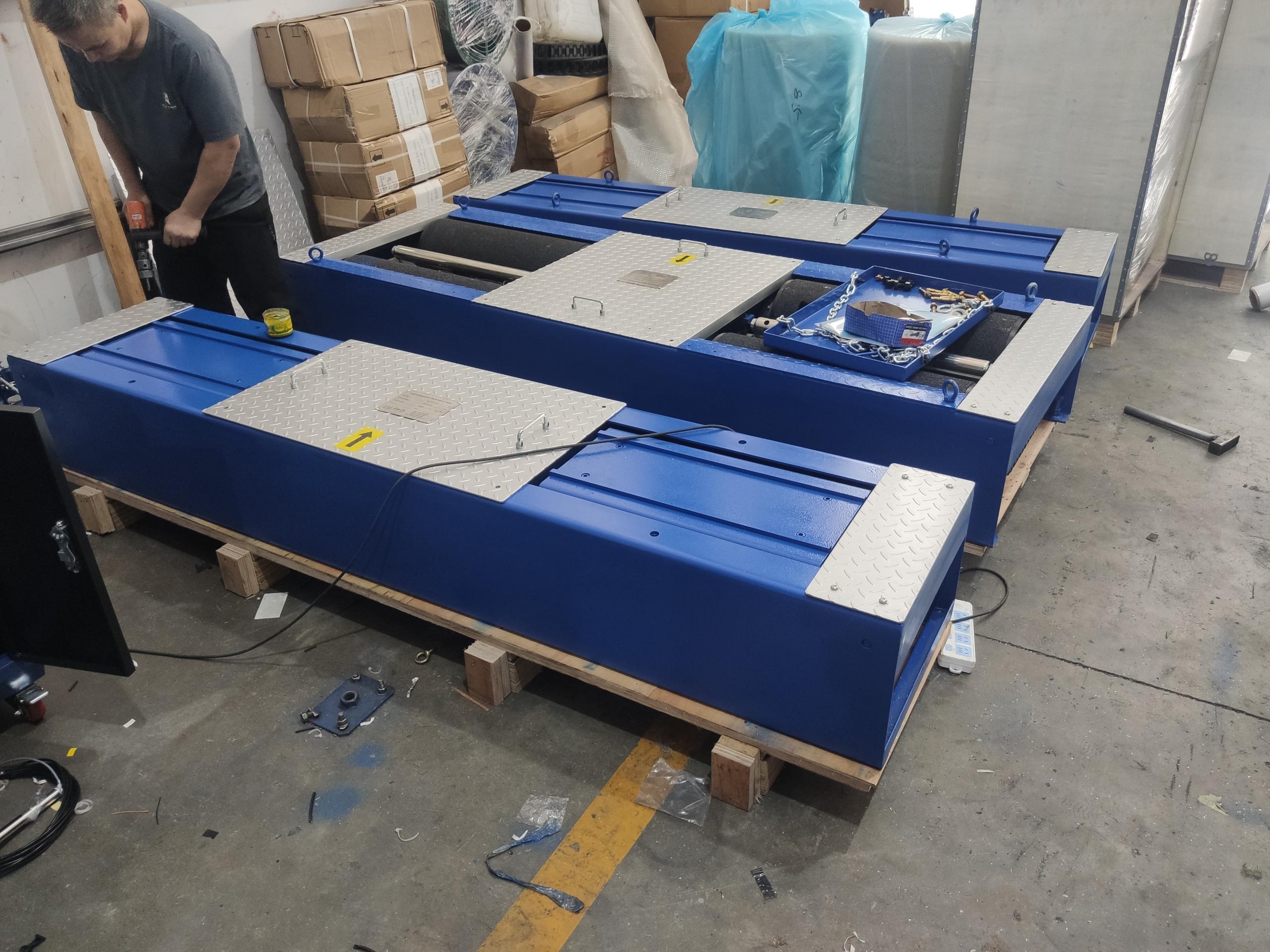 4 in 1 Roller brake tester combo deliver to Yemen!