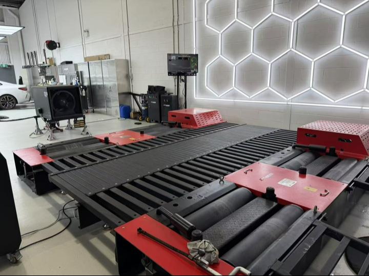 Australia Case AA4C 4WD CTDCG-3-4W 2000hp vehicle chassis dynamometer machine Australia Case AA4C 4WD CTDCG-3-4W 2000hp vehicle chassis dynamometer machine