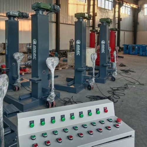 AA4C 60T combine movable truck & bus lift   7.5T/column x 8columns  AA-MCL7.5X8PCS 