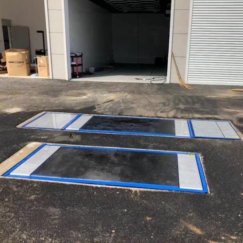 Luxury flat brake tester 2 plates CTHPB-10B