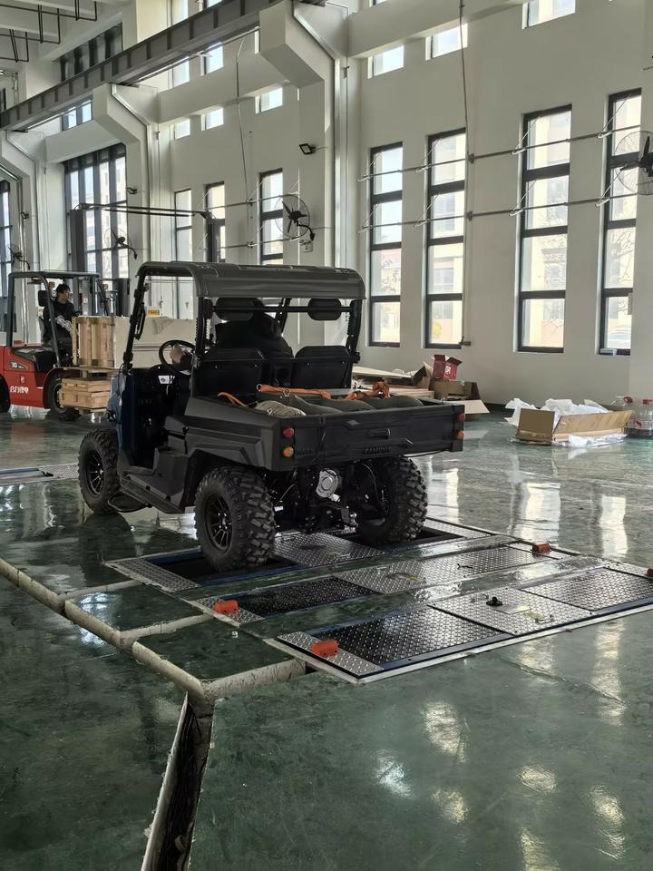 Jiangsu EV manufacture sucessfully installed AA4C brand vehicle inspection equipments