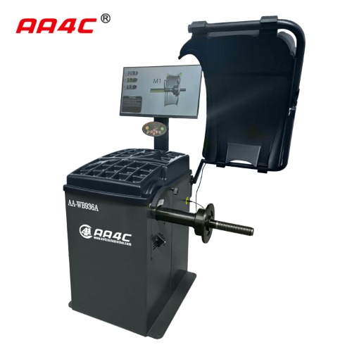 AA4C full automatic wheel balancer with automatic electromagnetic brake AA-WB936A 10