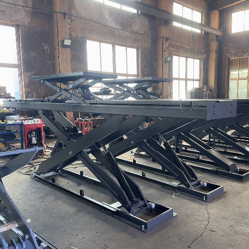 Ingournd Alignment scissor lift 6.0T 5M runway  AA-ALSL60