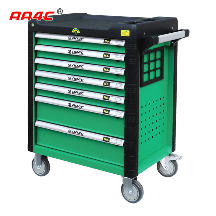 AA4C 369pcs high grade 7 drawers tool cabinet trolley  AA-B75369